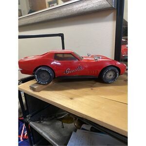Vintage 1978 Chevrolet red corvette car